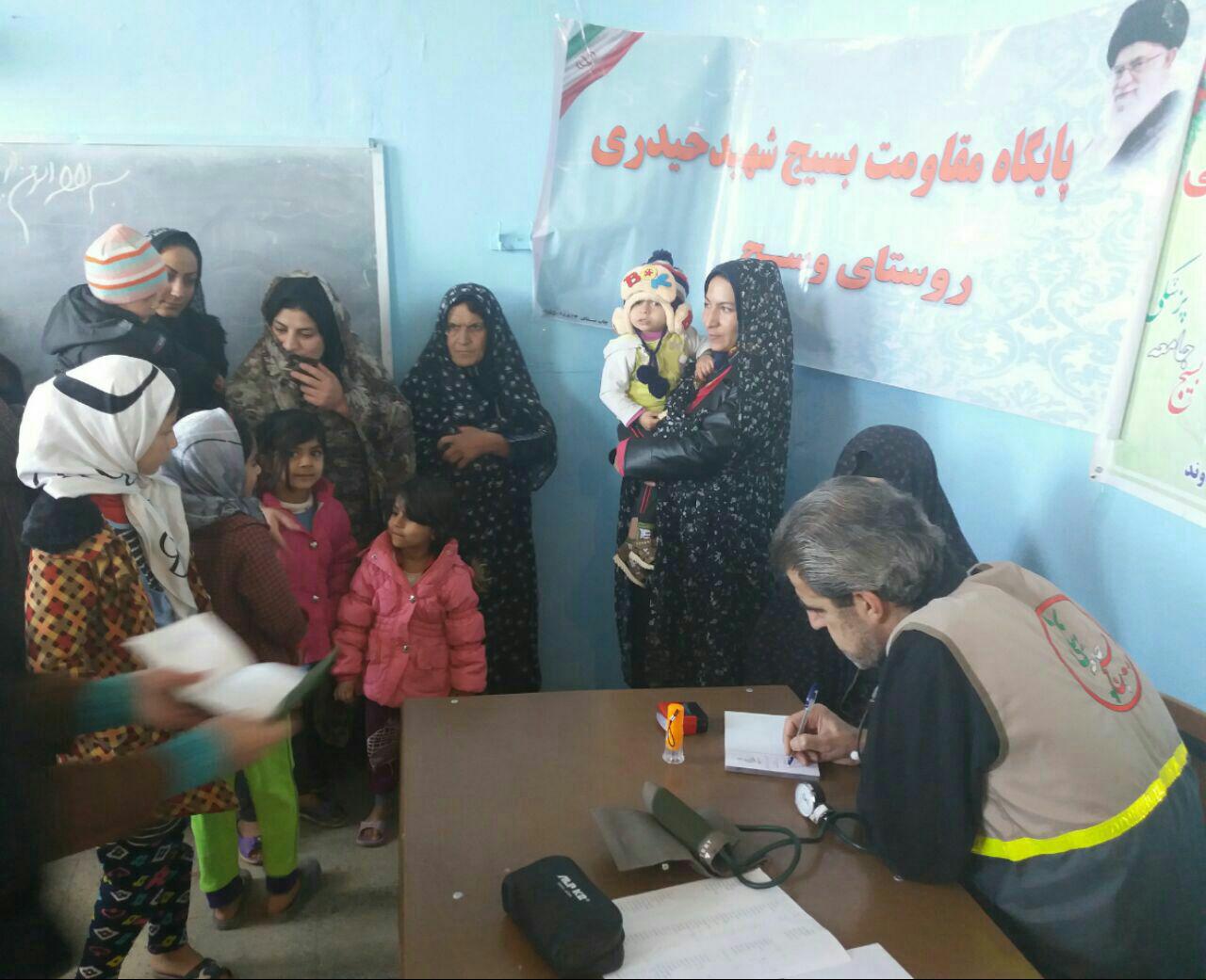 ویزیت رایگان مردم مناطق محروم نهاوند