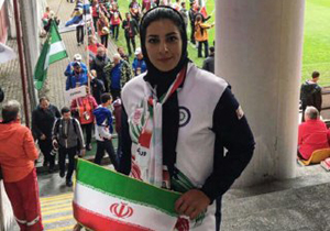 نائب قهرمانی پرتابگر شیرازی در رقابت های داخل سالن آسیا