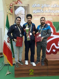 نائب قهرمانی فارس در مسابقات تیراندازی کشور