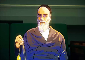 انمیشین رفتار مهربانانه امام خمینی(ره) با کودکان