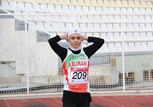 کسب مدال برنز نصیب دختر دونده اصفهانی شد