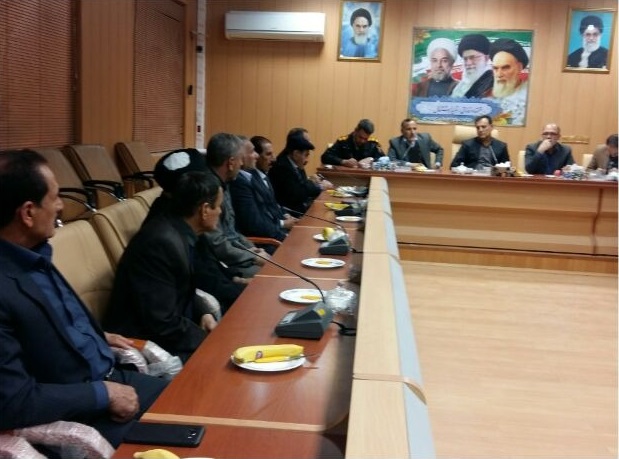 نشست شورای معتمدین پلیس شهرستان دره شهر