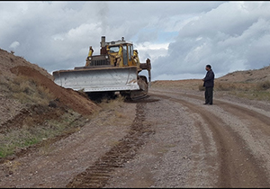 بهسازی راه روستای افزر