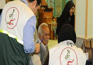 برپایی ۲ ایستگاه سنجش سلامت در خرم آباد