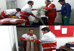 غواص ازخرم آباد برای یافتن افراد مفقود شده در رودخانه کشکان اعزام شد