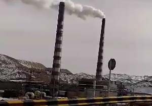 دودهایی که آسمان رفسنجان را فراگرفت + فیلم