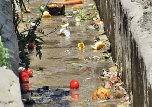 اوضاع نامناسب بهداشت در خیابان‌های دزفول + فیلم