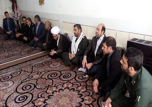 دیدار با خانواده جانبازان و ایثارگران شهرستان خاتم