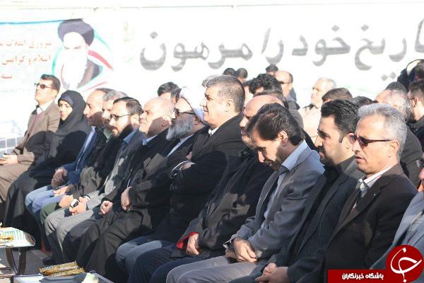 گزارش تصویری از مراسمات سومین روز دهه فجر در میاندوآب