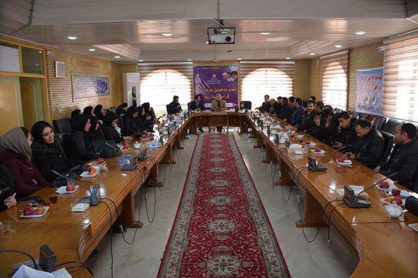 دیدار جوانان و نخبگان ورزشی و علمی با فرماندار ماکو+تصاویر
