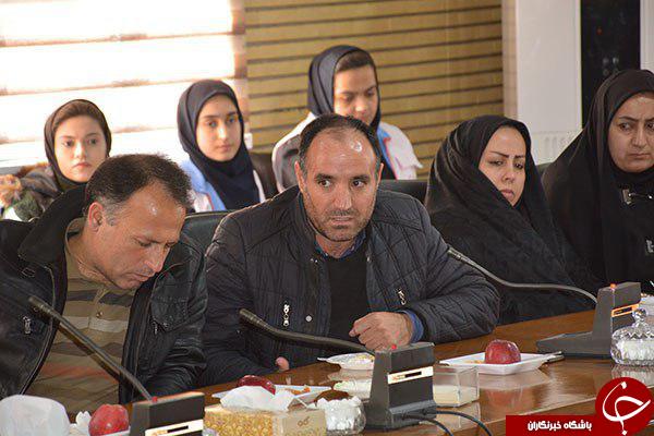 دیدار جوانان و نخبگان ورزشی و علمی با فرماندار ماکو