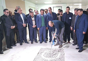 کلنگ زنی ۲ خدمت جدید در اقلید