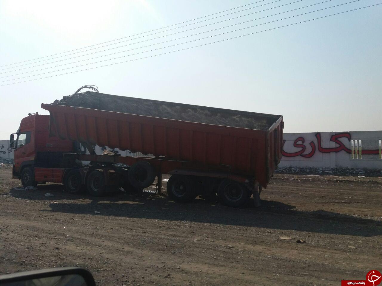 یک روز بعد از حادثه تلخ سقوط مرگبار پل عابر پیاده + تصاویر
