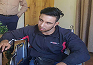 لزوم حمایت ازتنها وزنه بردار معلول لرستانی