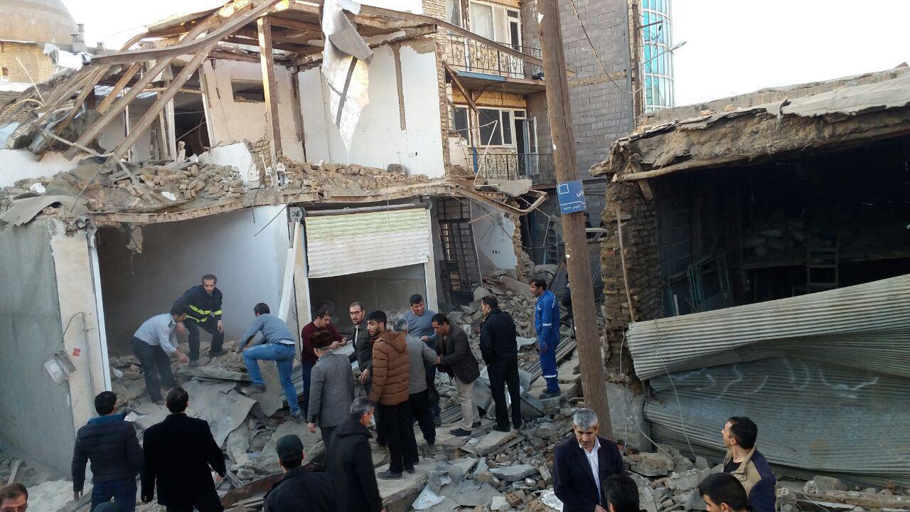 انفجار گاز در اسدآباد