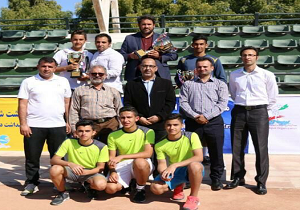 یزدی‌ها فاتح جام آینده سازان تنیس ایران