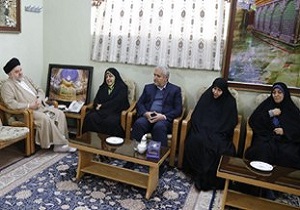 ابتکار با حجت الاسلام والمسلمین شهرستانی دیدار و گفتگو کرد