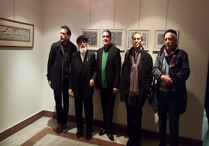 بخش مفاخر جشنواره دهم تجسمی فجر كليد خورد