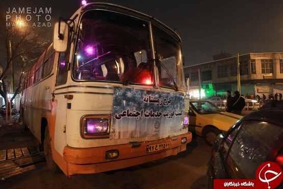 گپی با کارتن خواب&zwnj;ها در دمای زیر صفر درجه شب&zwnj;های تهران +تصاویر