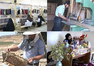 بازدید از کارگاه های خانگی توسط بسیج سازندگی استان کرمانشاه