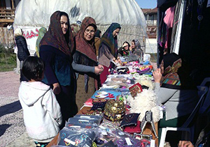 افتتاح نمایشگاه صنایع دستی در گلستان