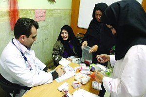 ویزیت رایگان عشایر و روستائیان در شوش