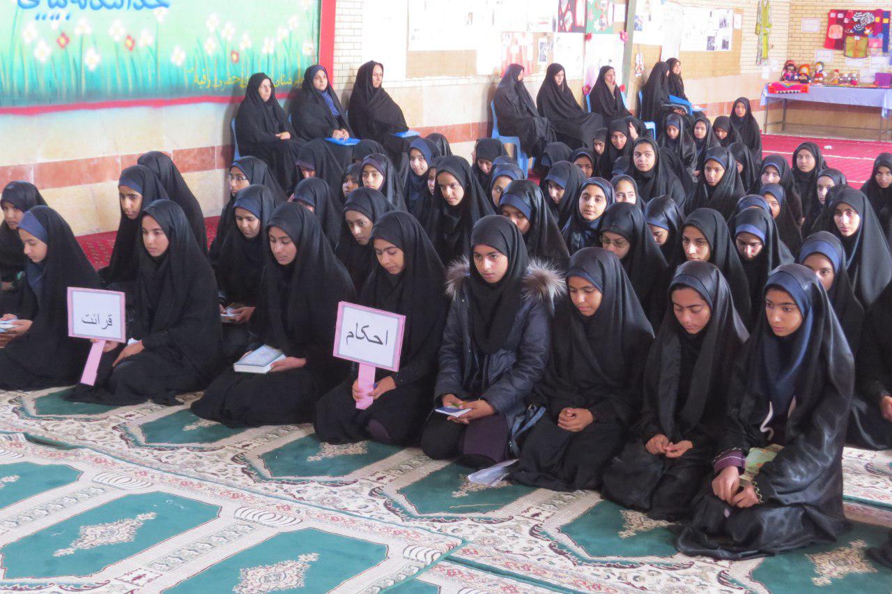 آغاز مسابقات قرآن ومعارف اسلامی در ریگان