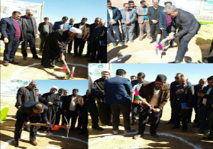 کلنگ زنی اردگاه گردشگری در سده اقلید
