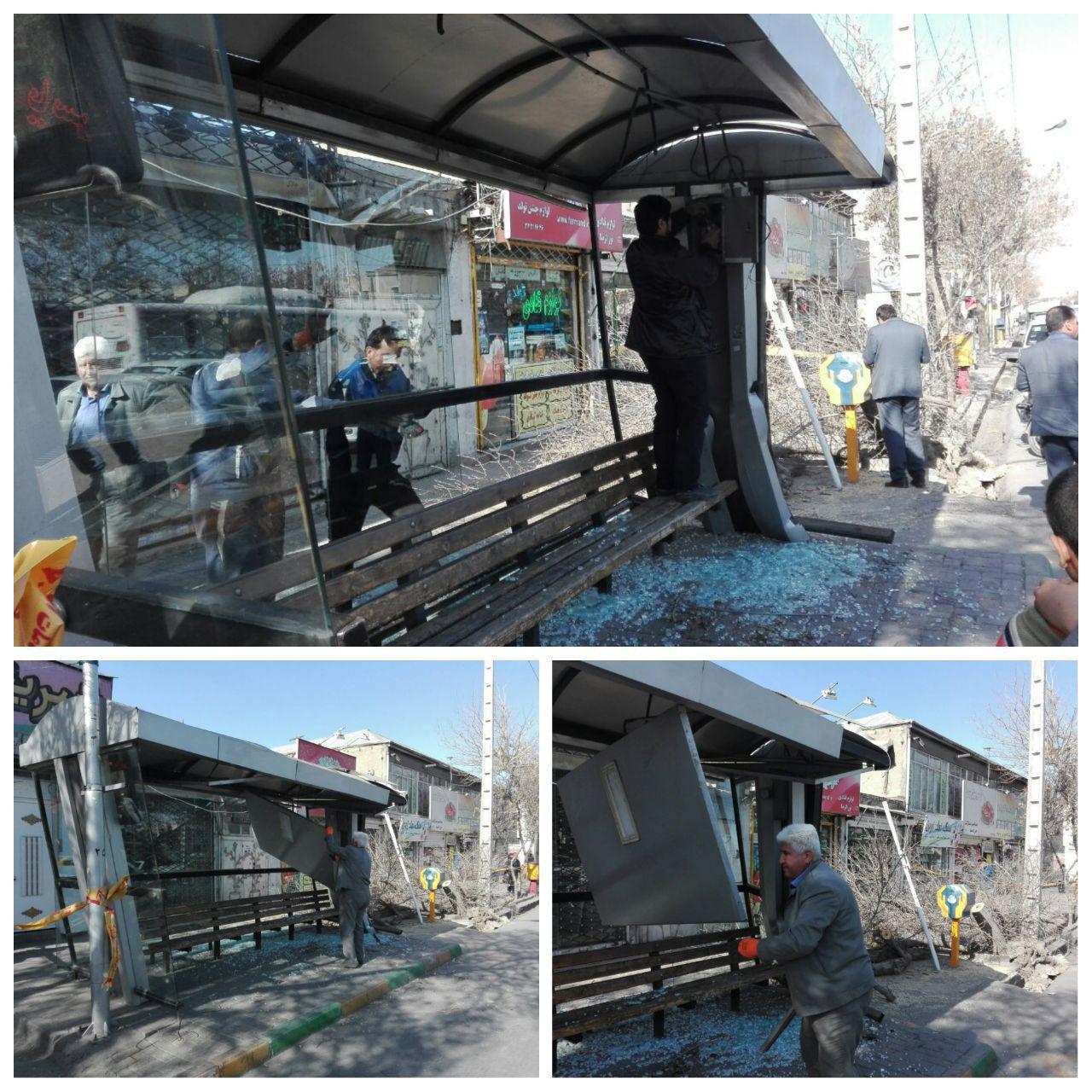 ایست قلبی راننده اتوبوس حادثه ساز شد