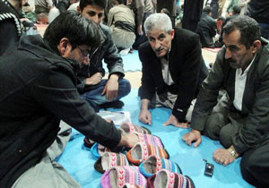 پایان هفتیمن دوره از مسابقات جورابین با  قهرمانی تیم خیاطان مهاباد