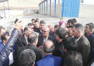 یک واحد مرغداری گوشتی در کیار افتتاح شد