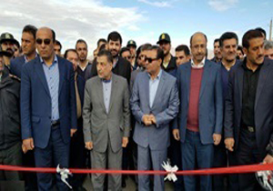بهره برداری از کریدور غرب به جنوب با حضور وزیر دادگستری در لرستان