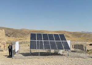 واگذاری نیروگاه خورشیدی به 42 خانوار روستایی