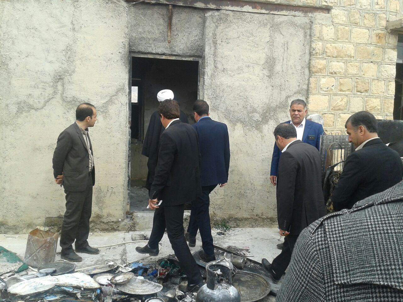 حریق یک باب منزل مسکونی در سرابباغ آبدانان/ این حادثه تلفات جانی نداشت