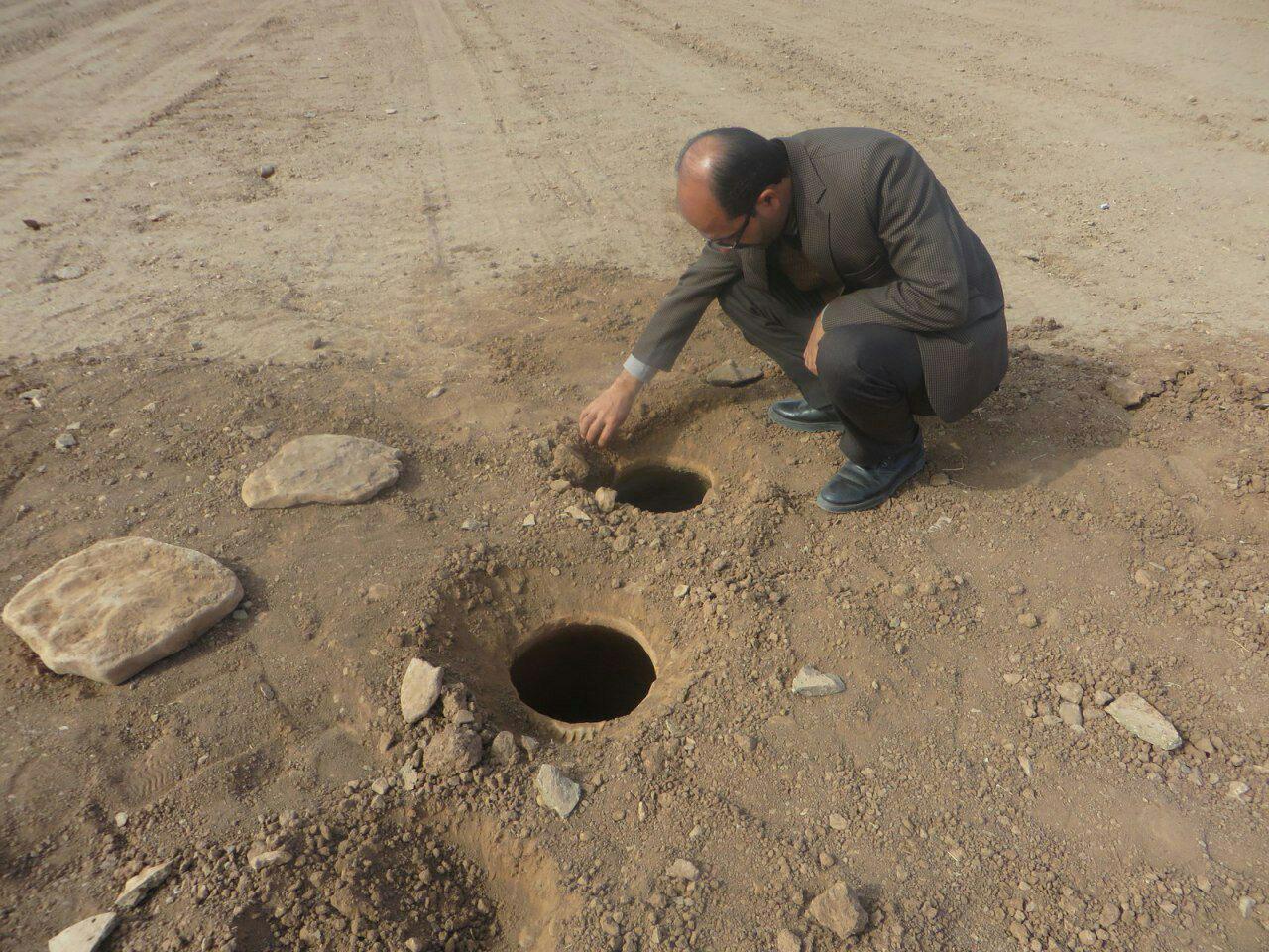 کشف اشیای تاریخی در تربت حیدریه