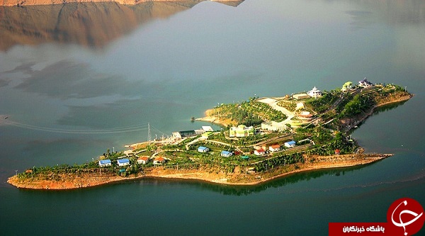نمایی زیبا از جزیره کوشک + تصاویر