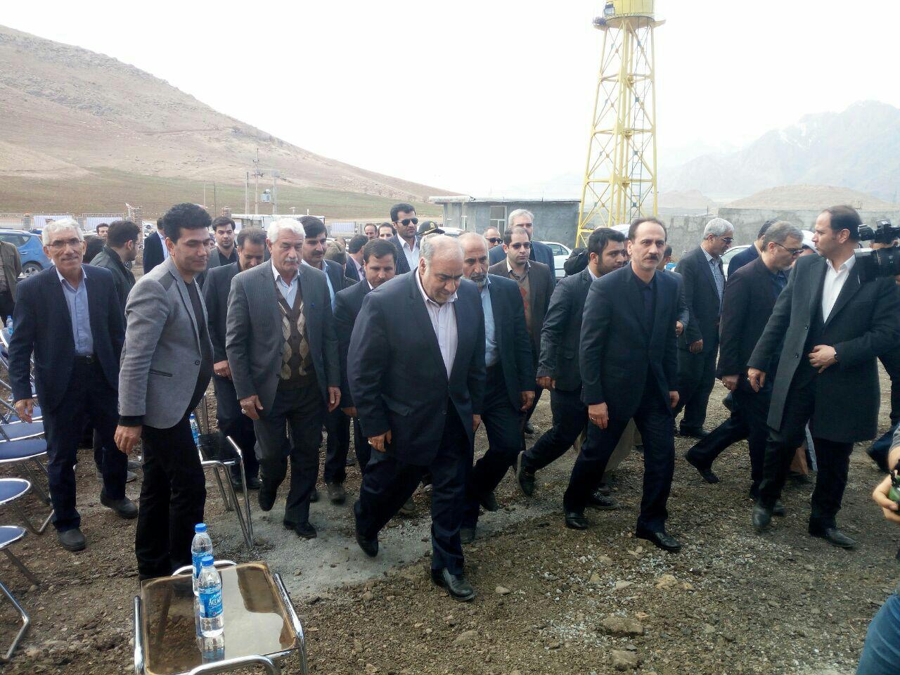 شركت پشم شويی غرب افتتاح و به بهره برداری رسيد