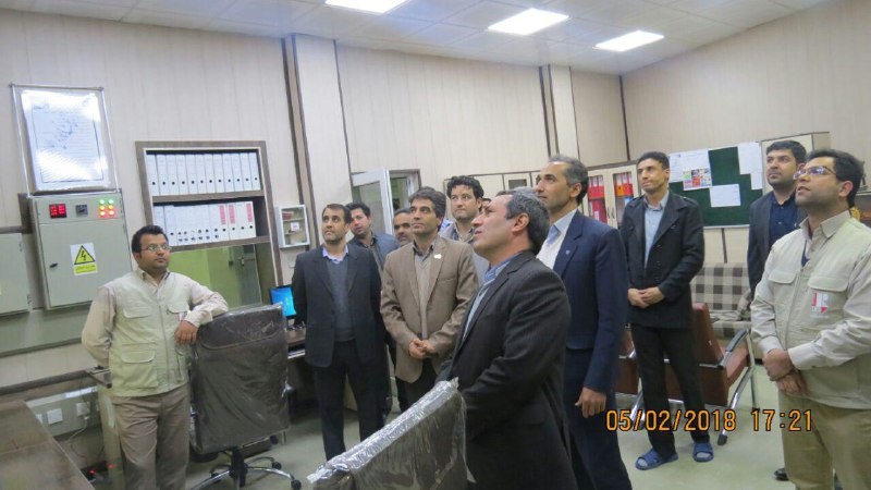 بازدید مدير عامل شركت ارتباطات زيرساخت از مراكز ارتباطي بيرجند