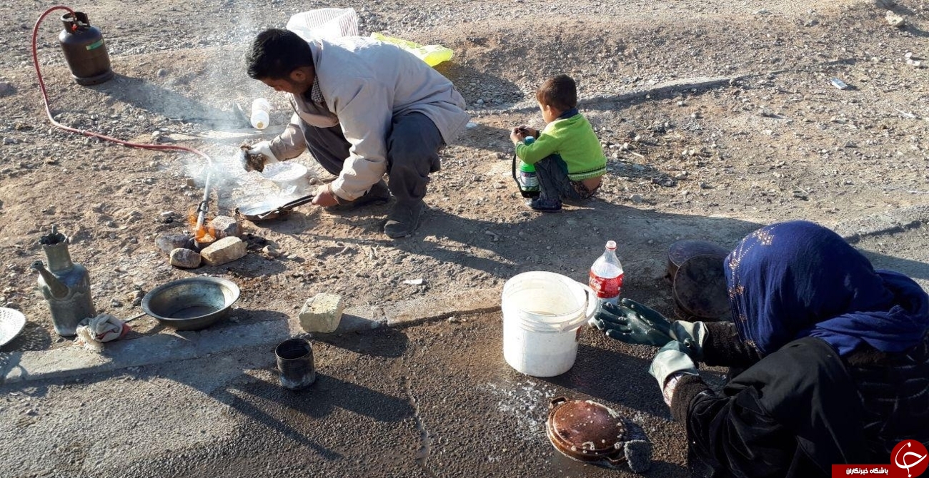 مسگری از نوع خیابانی+تصاویر