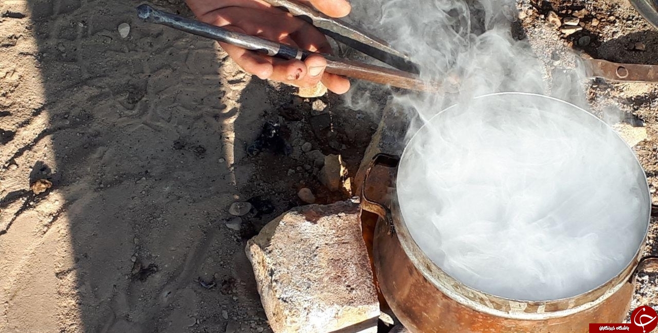 مسگری از نوع خیابانی+تصاویر