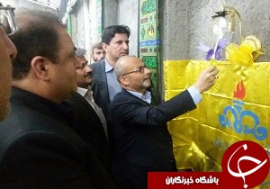 پروژه گازرسانی به 5روستا و شهرک صنعتی بافق به بهره برداری رسید