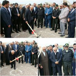 کلنگ زنی سایت قنات جهانی گوهرریز جوپار