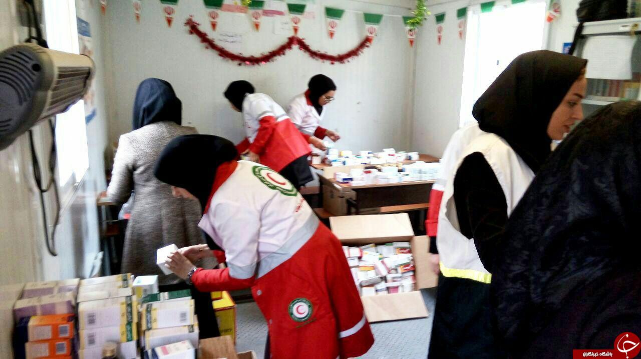 برپایی کاروان سلامت در روستاهای استان کرمانشاه+تصاویر