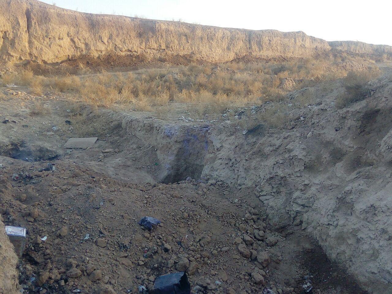 دستگیری حفار غیر مجاز در نیشابور