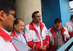 سفر دبیرکل جمعیت هلال احمر به خوزستان  