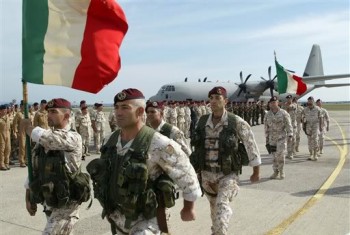 50 سرباز ایتالیایی به ولایت &laquo;فراه&raquo; افغانستان مستقر شدند