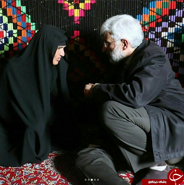دیدار جلیلی با مردم و مسئولان مناطق زلزله&zwnj;زده کرمانشاه