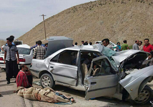 تصادف خونین در محور لردگان به ایذه