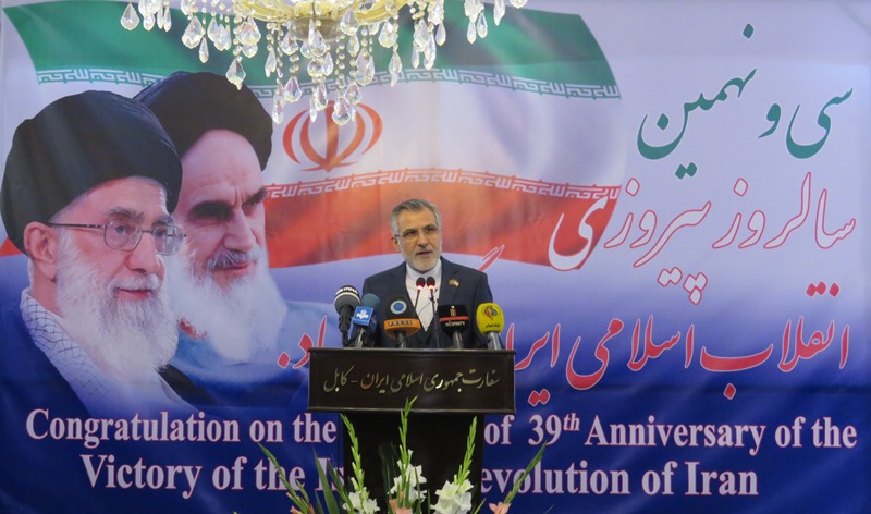 برقراری صلح و امنیت در افغانستان را بخشی از منافع ایران می دانیم