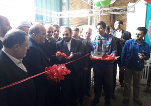 افتتاح یک واحد تولیدی در تاکستان